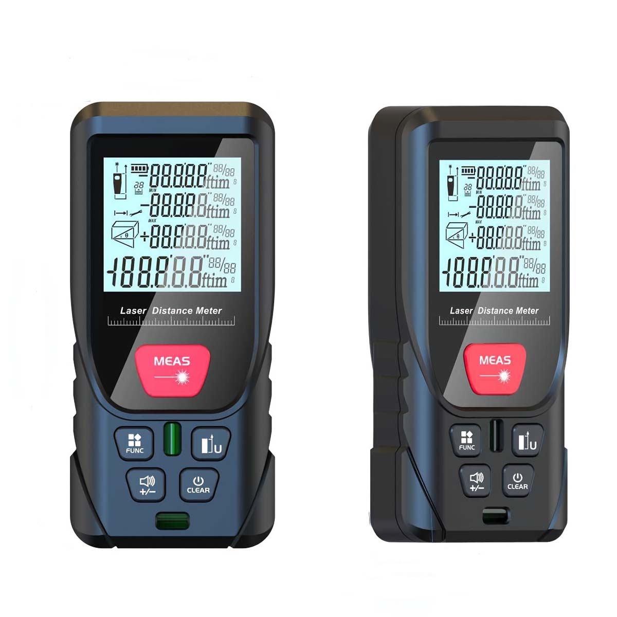 Laser Distance Meter With Bubble Level - 100m lazer mesafe ölçer 50m lazer