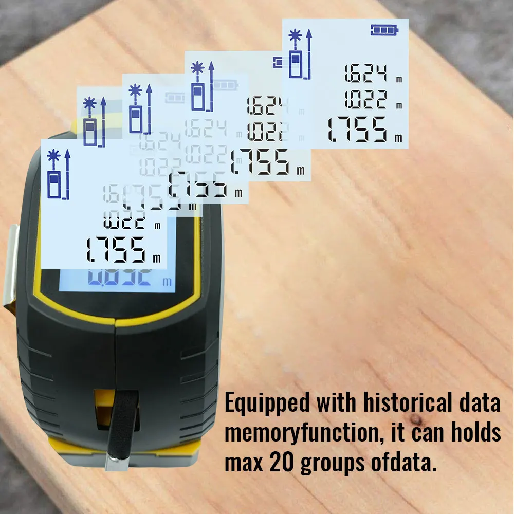 2026 Model Yeni Lazerli Şerit  - Digital Tape Measure 5M Laser incelemesi ve fiyatı
