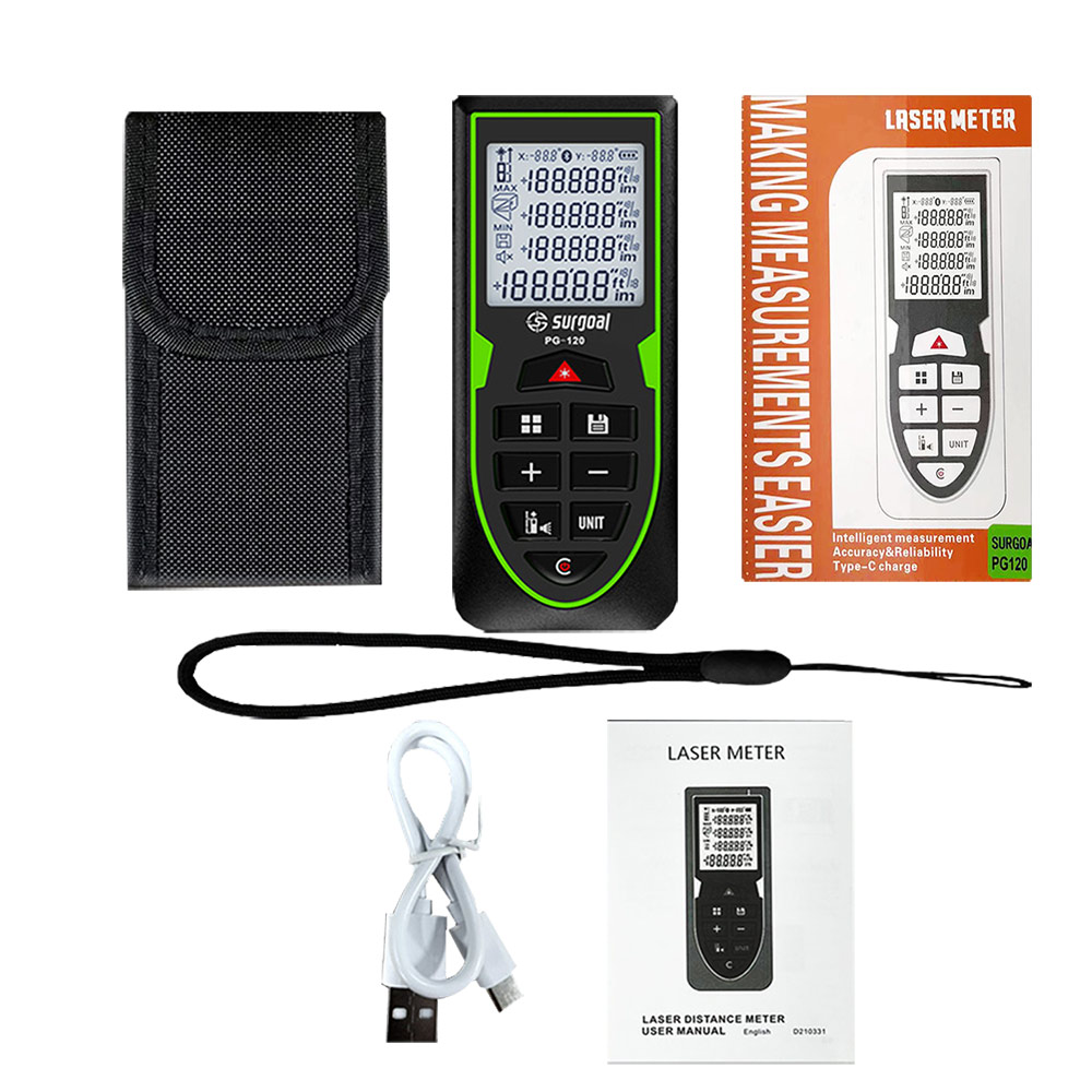 Yeşil Lazer Mesafe Ölçer 120m  - Laser Distance Meter 100M incelemesi ve fiyatı