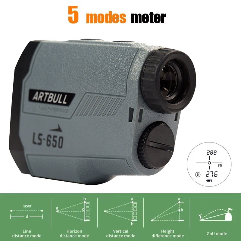 ARTBULL Bayrak Kilitlemeli Eği - Golf Rangefinder Laser Slope incelemesi ve fiyatı