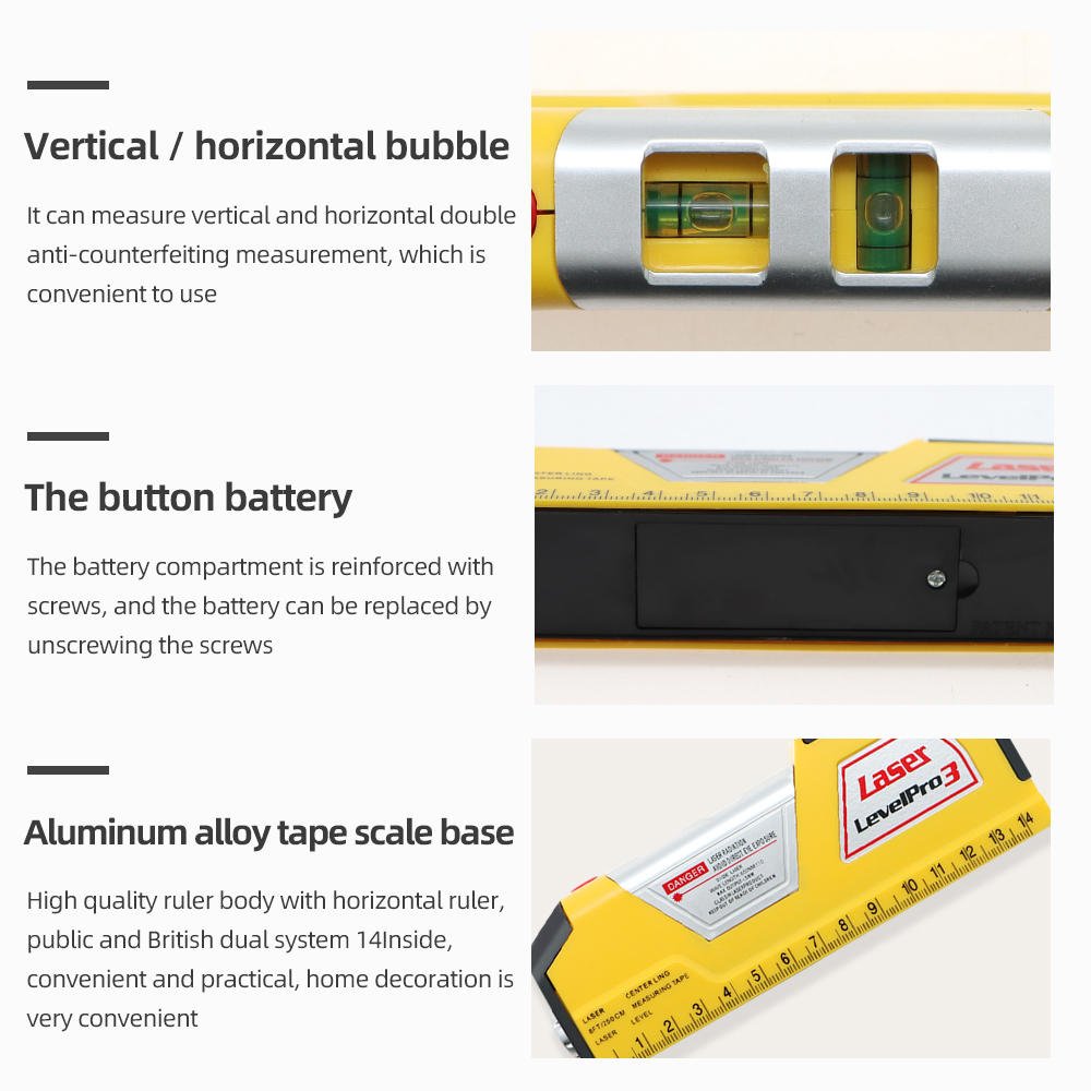 Lazer Seviye ve Mesafe Ölçer D - Laser Distance Meter With Bubble Level incelemesi ve fiyatı