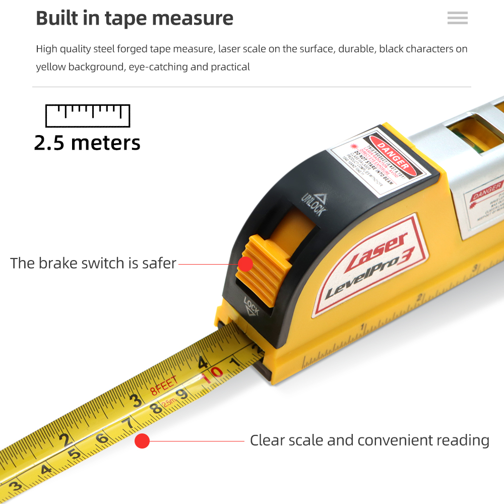 Lazer Seviye ve Mesafe Ölçer D - Laser Distance Meter With Bubble Level incelemesi ve fiyatı