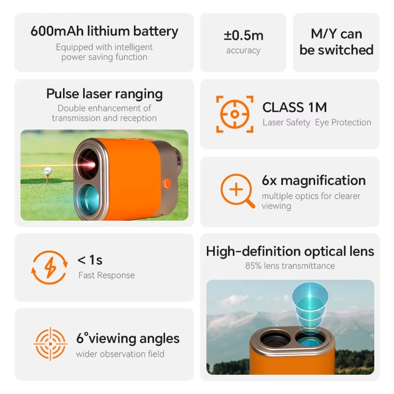 Golf Sahası Lazer Mesafe Ölçer - Golf Rangefinder Laser Slope incelemesi ve fiyatı