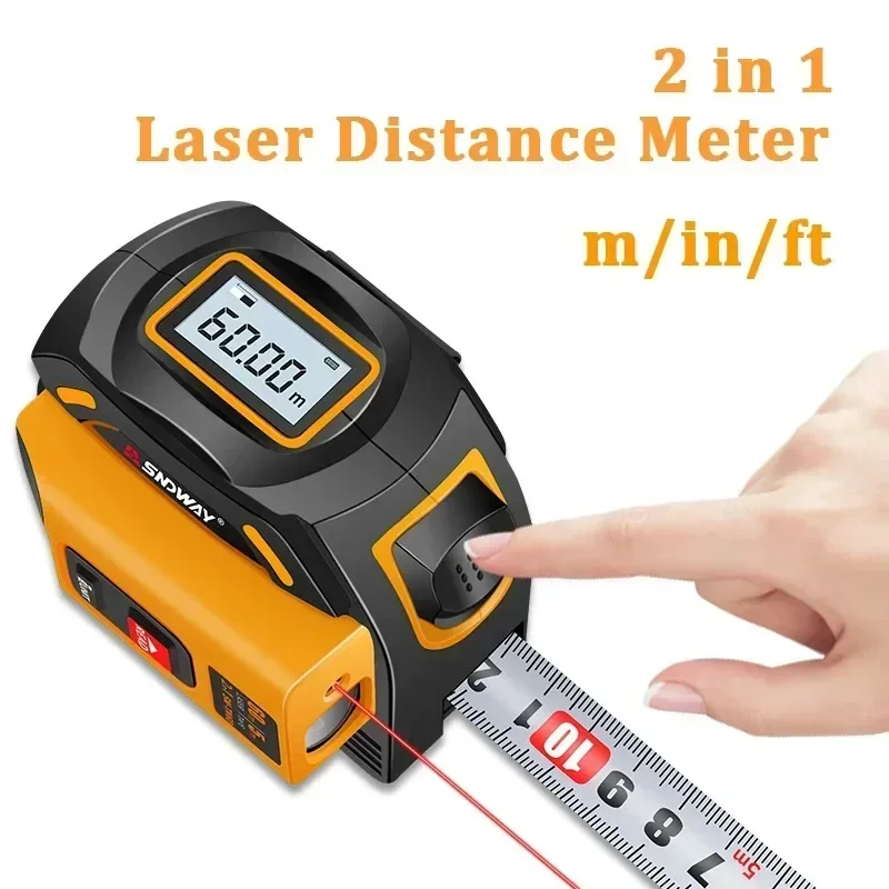 NOYAFA Lazer Mesafe Ölçer 2 In - Laser Distance Meter 2 In 1 Tape incelemesi ve fiyatı