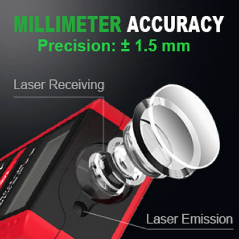 Projektör NF-271 lazer mesafe  - Laser Distance Meter 100M incelemesi ve fiyatı