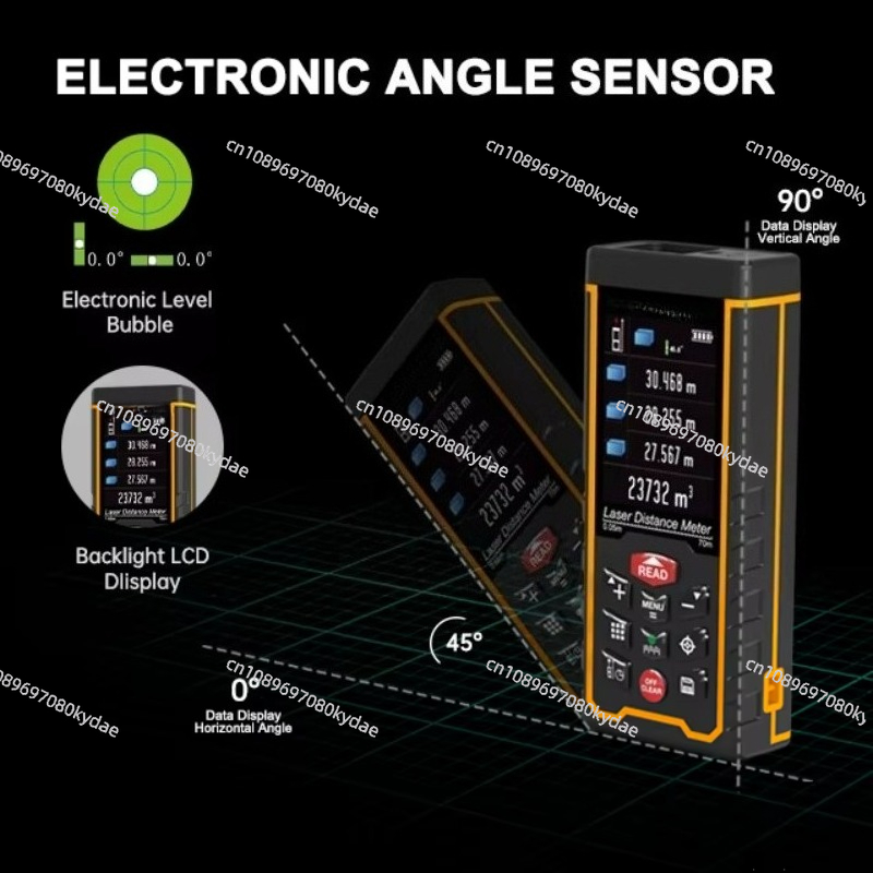 M/ft/in/ft+in Ölçüm Aralığı 12 - Laser Distance Meter With Bubble Level incelemesi ve fiyatı