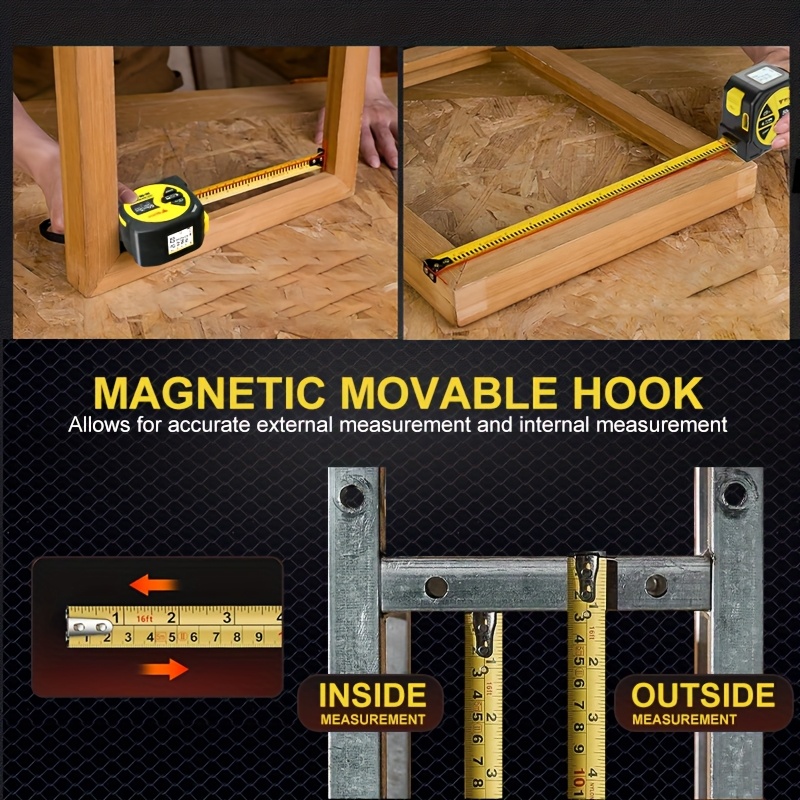 Lazer Mezura, Yüksek Hassasiye - Digital Tape Measure 5M Laser incelemesi ve fiyatı