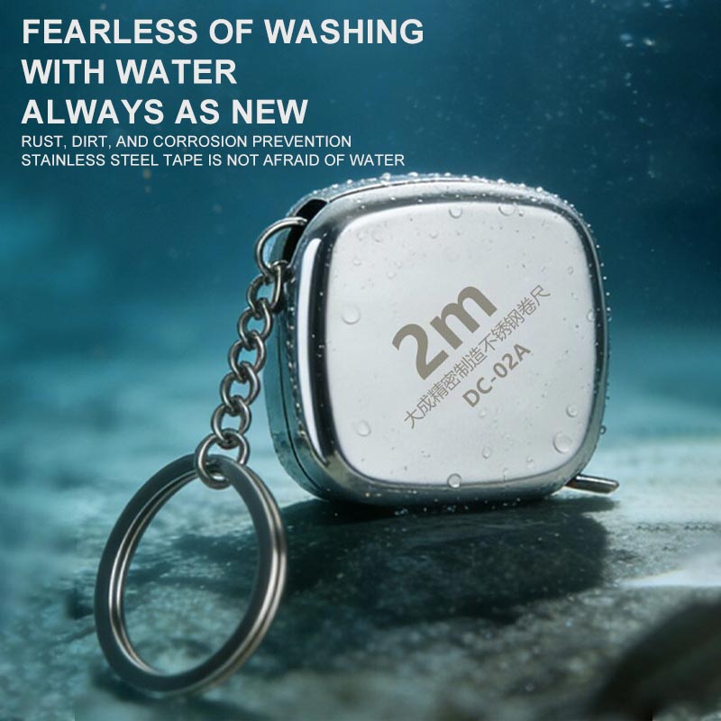 Yeni 5 adet 2m Paslanmaz Çelik - Mini Laser Measure Keychain incelemesi ve fiyatı