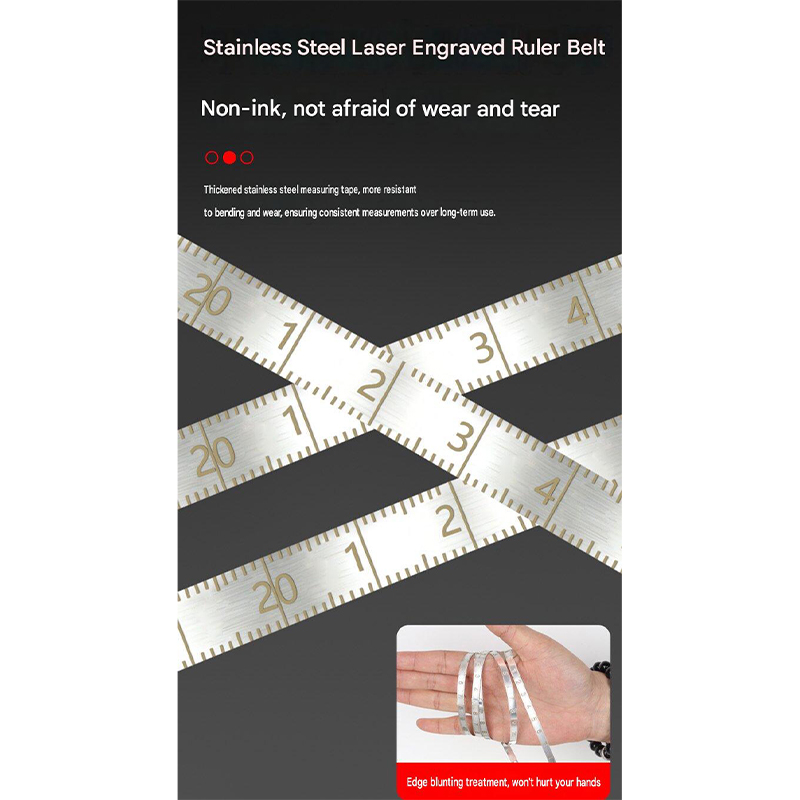 Yeni 5 adet 2m Paslanmaz Çelik - Mini Laser Measure Keychain incelemesi ve fiyatı