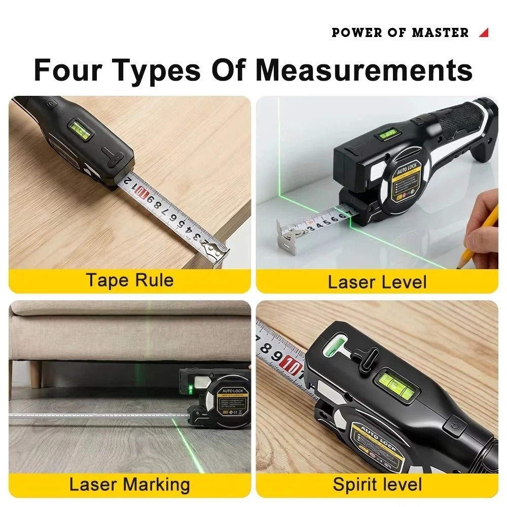 Sağlam Yapıya Sahip, Geri Çeki - Digital Tape Measure 5M Laser incelemesi ve fiyatı