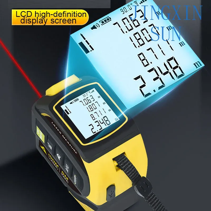 4'ü 1 arada Lazer Mesafe Ölçer - Laser Measure 40M Bluetooth incelemesi ve fiyatı