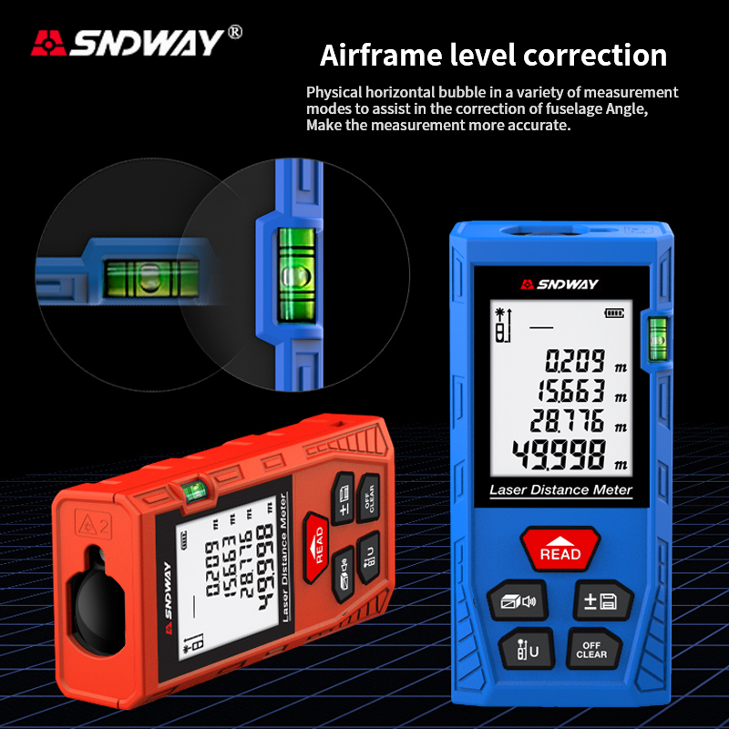 SNDWAY H-DS50 50m Dijital Laze - Laser Measure Area Volume Calculator incelemesi ve fiyatı