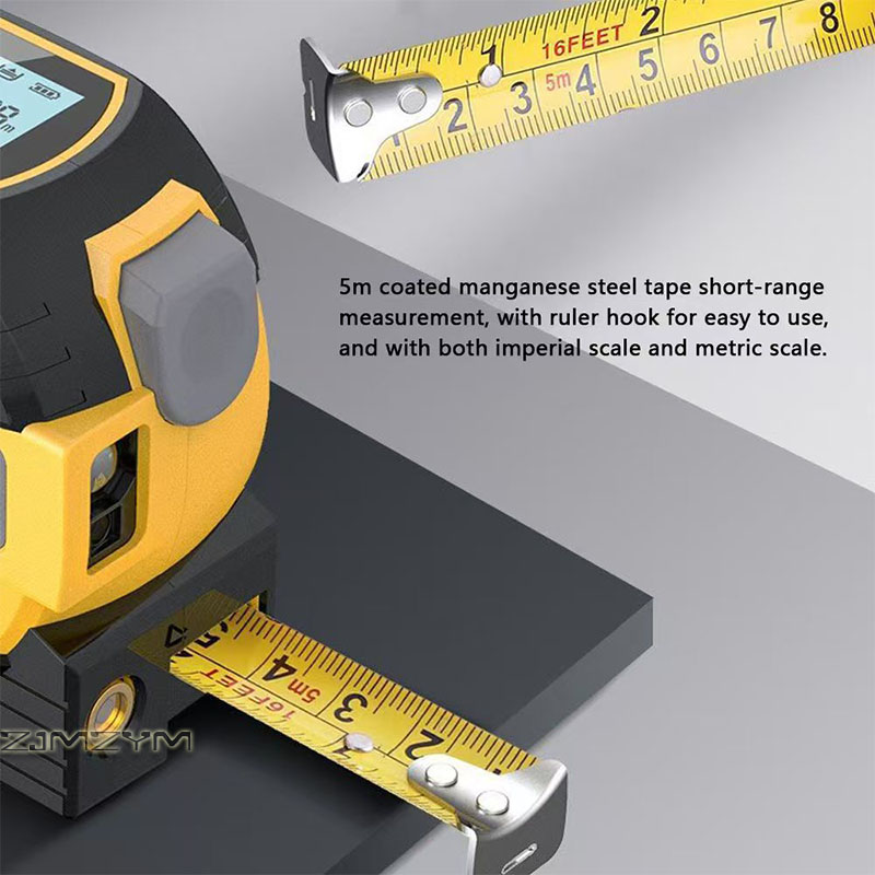 3'ü 1 Arada Lazer Ölçüm Cihazı - Digital Tape Measure 5M Laser incelemesi ve fiyatı