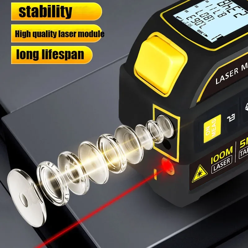 4'ü 1 Arada Lazer Mesafe Ölçer - Laser Measure 40M Bluetooth incelemesi ve fiyatı
