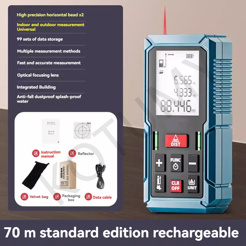 Dijital Lazer Mesafe Ölçer 80M - Laser Distance Meter 100M incelemesi ve fiyatı