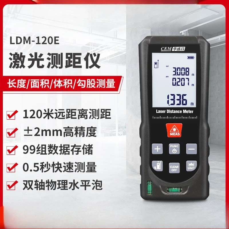 Premium CEM Lazer Mesafe Ölçer - Laser Distance Meter With Bubble Level incelemesi ve fiyatı