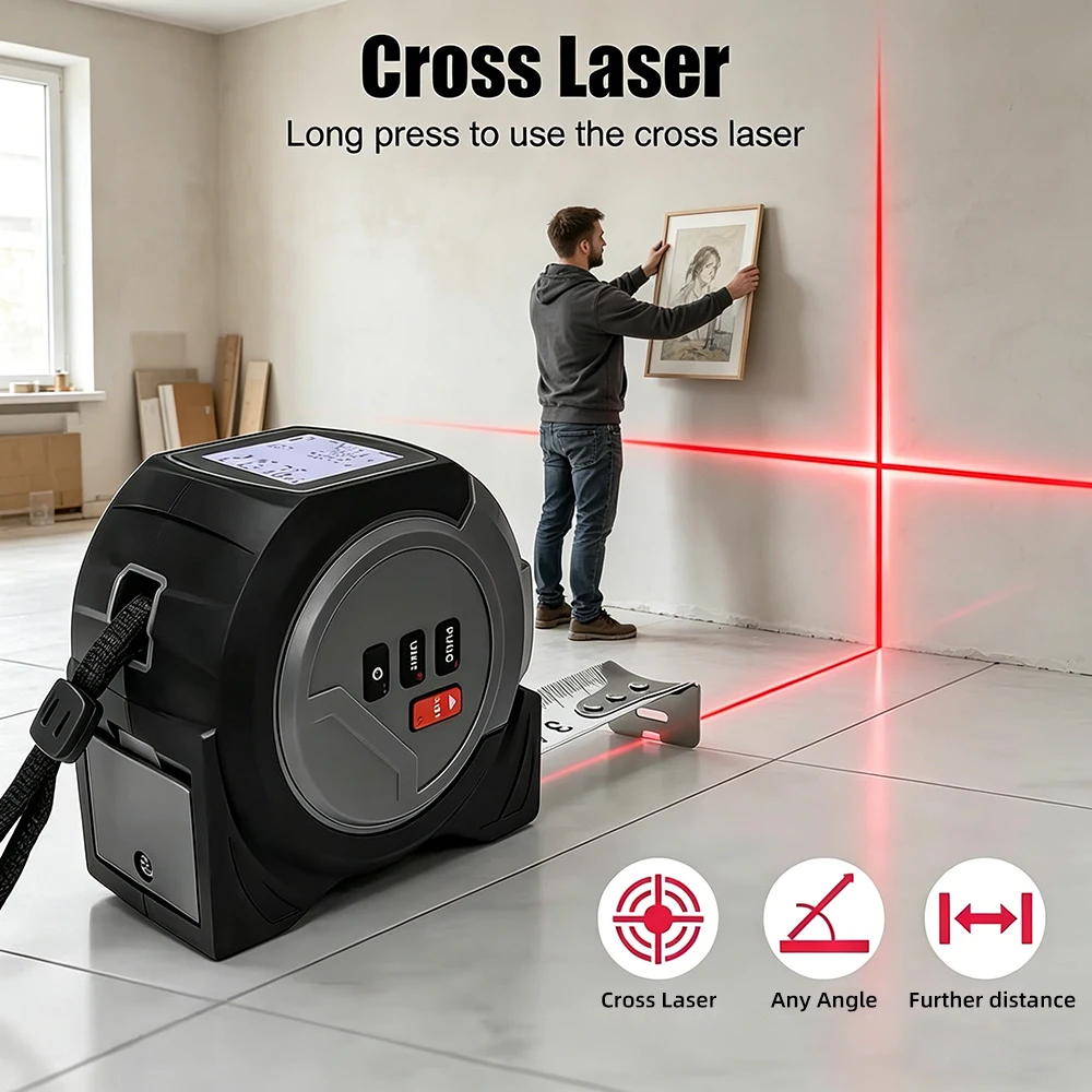 3'ü 1 Arada Lazer Ölçüm Cihazı - Laser Measure Area Volume Calculator incelemesi ve fiyatı