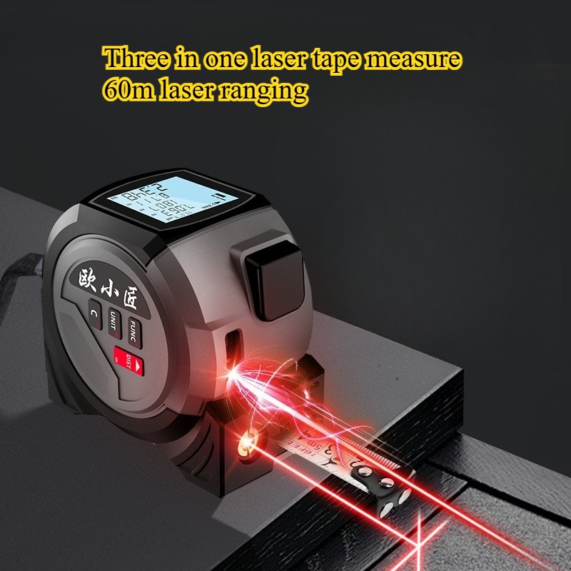 Lazer Uzaklık Ölçer Mezura Yük - Digital Tape Measure 5M Laser incelemesi ve fiyatı