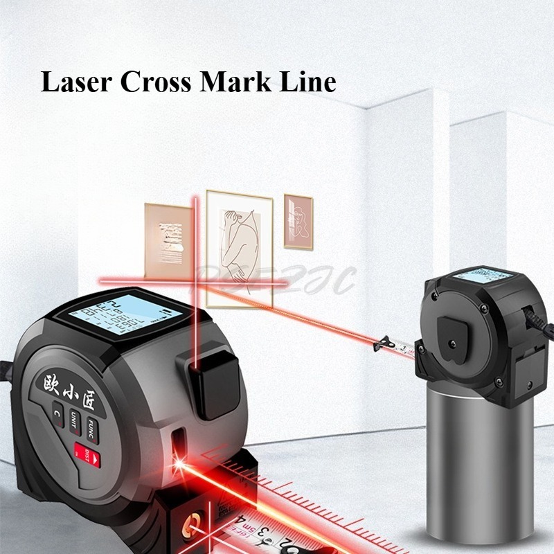 Lazer Uzaklık Ölçer Mezura Yük - Digital Tape Measure 5M Laser incelemesi ve fiyatı
