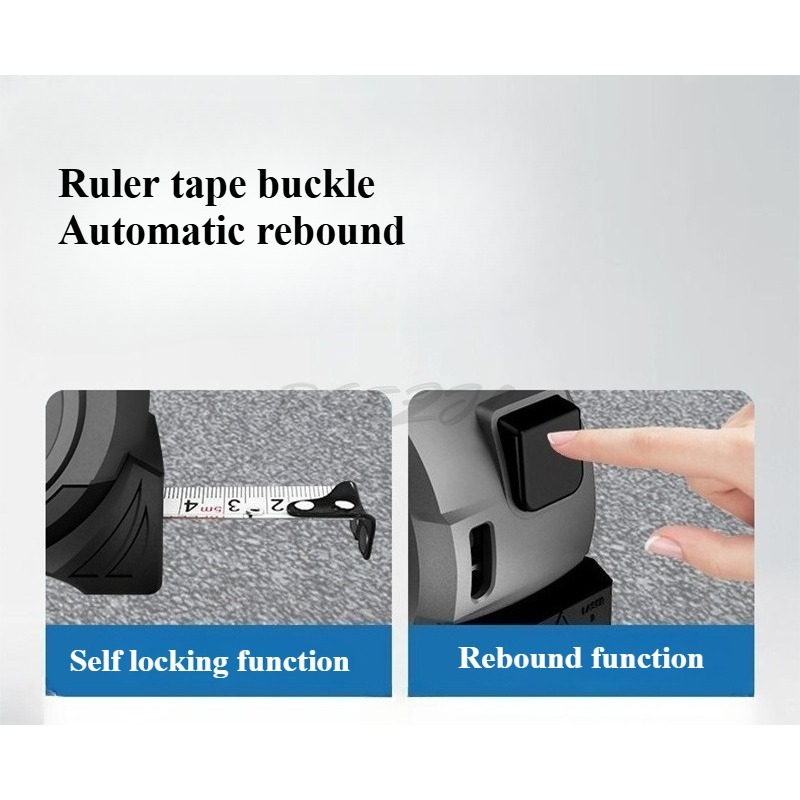 Lazer Uzaklık Ölçer Mezura Yük - Digital Tape Measure 5M Laser incelemesi ve fiyatı