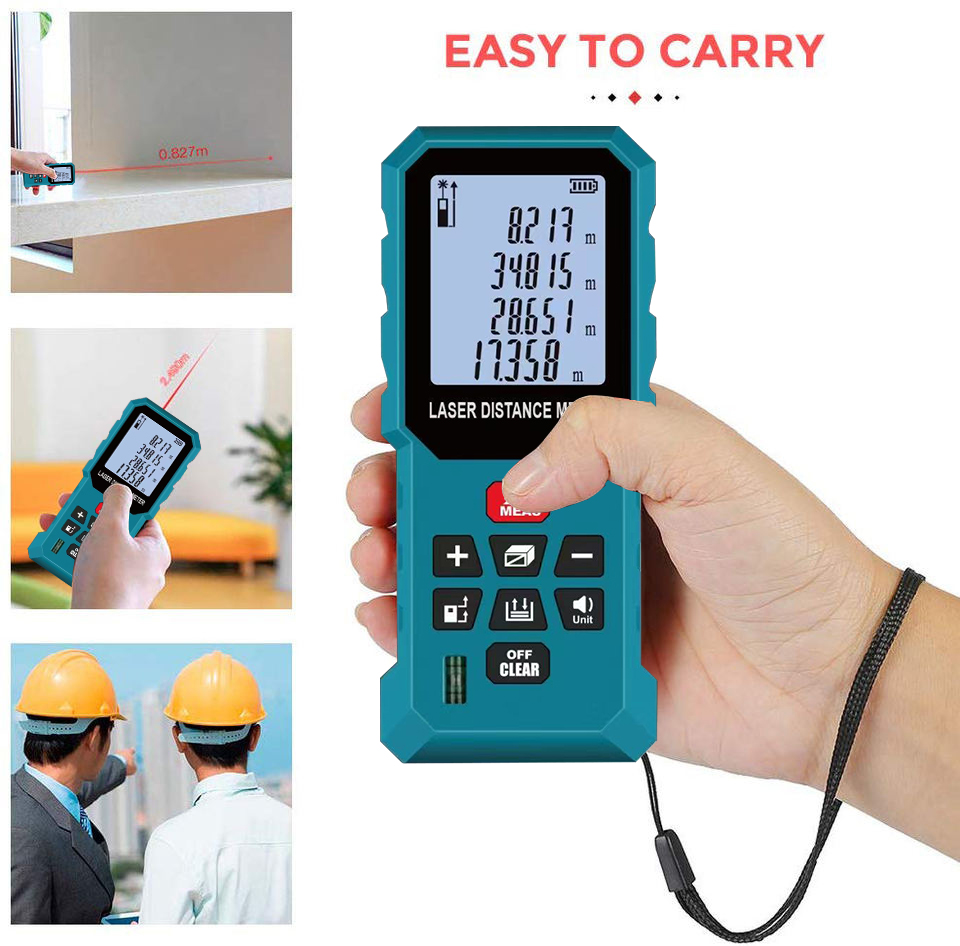 Heipoe yüksek hassasiyetli Laz - Laser Distance Meter With Bubble Level incelemesi ve fiyatı