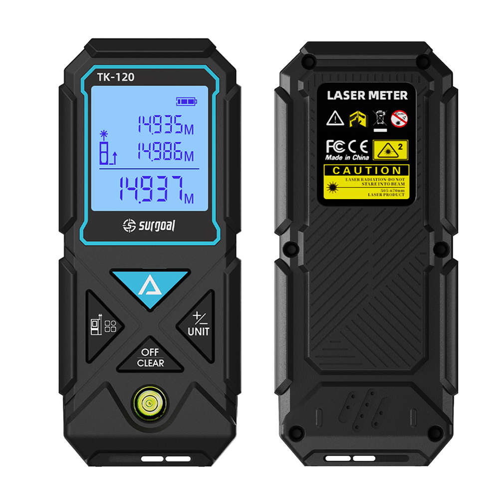 Güçlü Yeşil Lazer 120m Tip-C Ş - Laser Distance Meter With Bubble Level incelemesi ve fiyatı