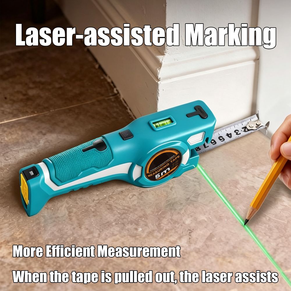 3'ü 1 Arada Lazer Metre Yüksek - Digital Tape Measure 5M Laser incelemesi ve fiyatı