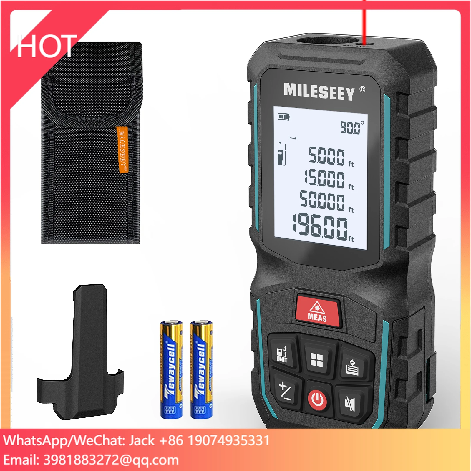 Profesyonel 100M Yüksek Hassas - Laser Distance Meter 100M incelemesi ve fiyatı