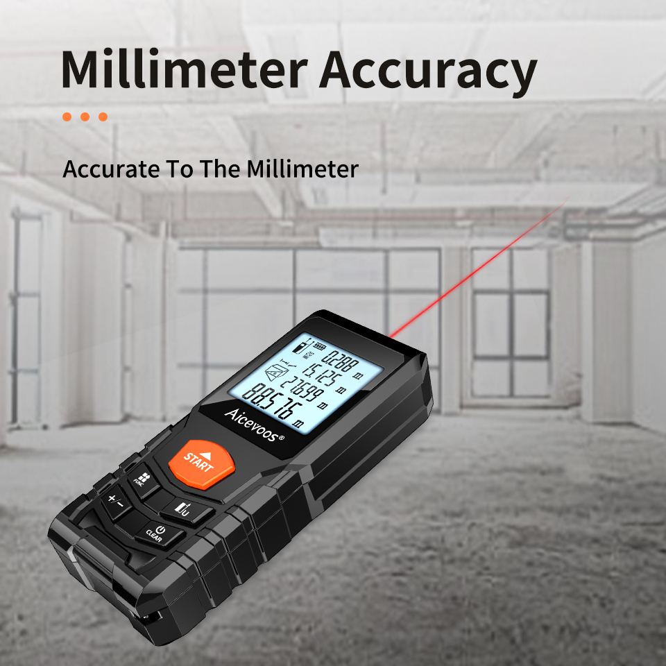 Aicevoos Dijital Lazer Uzaklık - Laser Distance Meter 100M incelemesi ve fiyatı