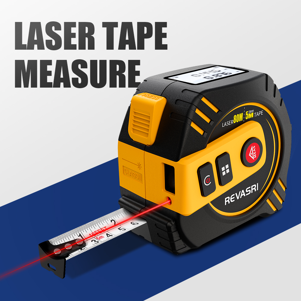REVASRI Lazer Mezura 2'si 1 Ar - Laser Distance Meter 2 In 1 Tape incelemesi ve fiyatı
