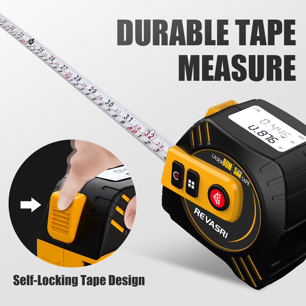 REVASRI Lazer Mezura 2'si 1 Ar - Laser Distance Meter 2 In 1 Tape incelemesi ve fiyatı