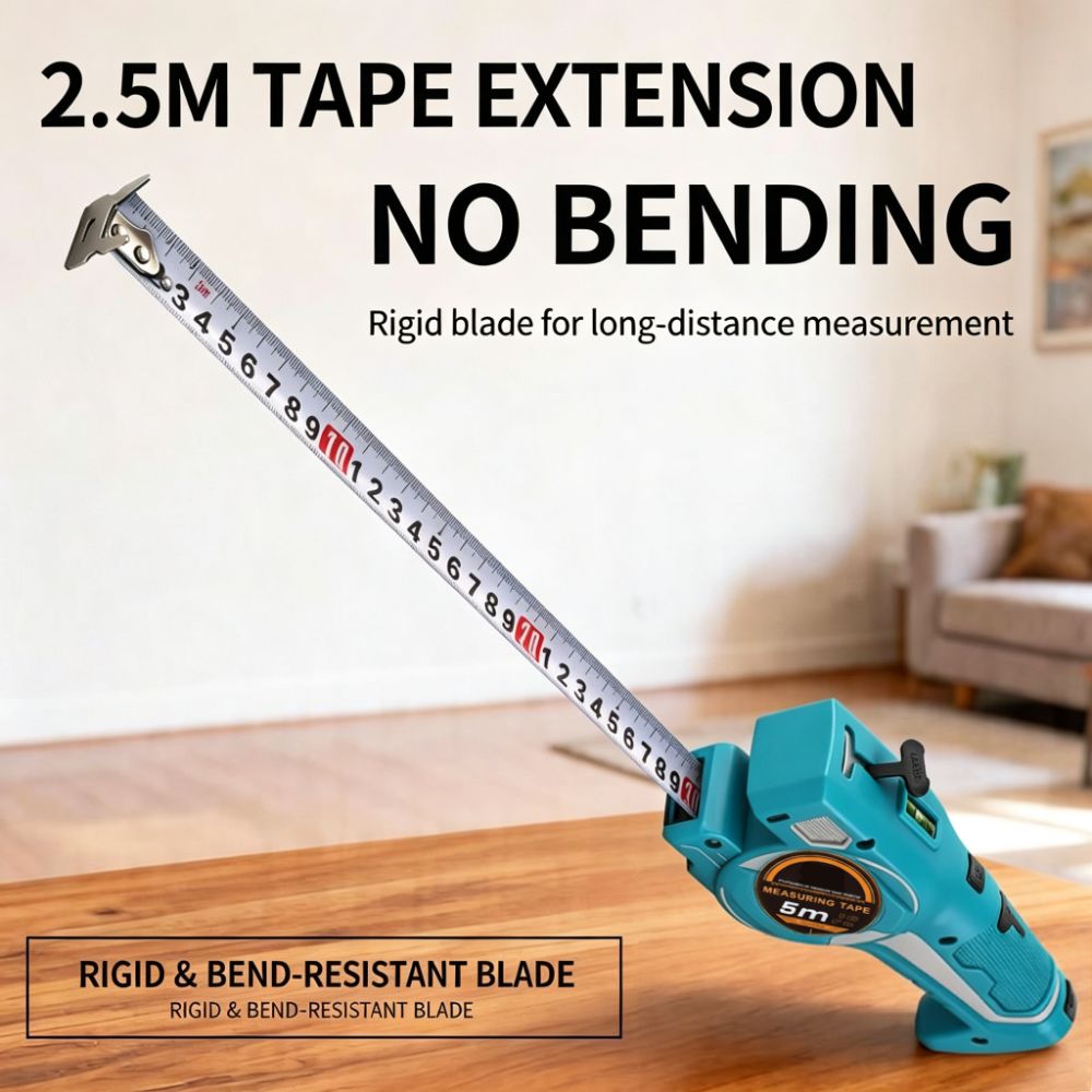 3'ü 1 Arada Lazer Metre 5Mx25m - Digital Tape Measure 5M Laser incelemesi ve fiyatı