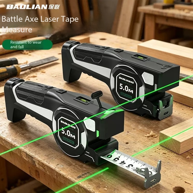 Üçü bir arada dijital ekranlı  - Digital Tape Measure 5M Laser incelemesi ve fiyatı